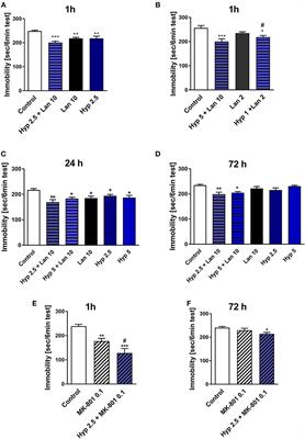 Hyperforin Potentiates Antidepressant-Like Activity of Lanicemine in Mice